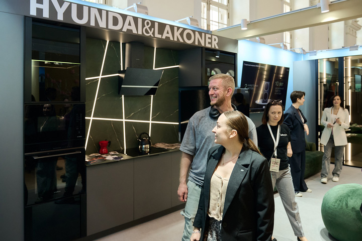 Когда бытовая техника становится продолжением пространства: HYUNDAI на VI Московской неделе интерьера и дизайна в «Манеже»